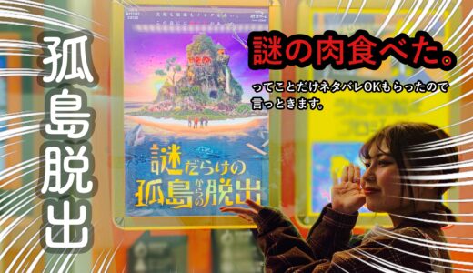 『謎だらけの孤島からの脱出』ネタバレ無しの感想！自由度が高くて世界感に没頭！