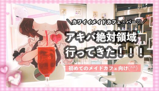 【感想】『アキバ絶対領域』1号店へ行ってきた｜オタク×カワイイがテーマの初心者向けメイドカフェ！